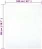 vidaXL Spannbettlaken 2 Stk. Jersey Weiß 160x200 cm Baumwolle 136247 Bild 4