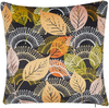 Kissen 2er Set Pflanzenmuster LAGURUS Samtstoff 45 x 45 cm Bunt Bild 4