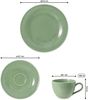 Seltmann Weiden Beat Color Glaze Kaffeeservice 18-teilig - Salbeigrün Bild 2