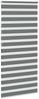 vidaXL Doppelrollo Dunkelgrau 110x200 cm Stoffbreite 105,9 cm Polyester 4014159 Bild 4