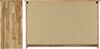 Grifflose Holzkommode Holzschrank mit 4 Schubladen u. 2 Türen Eiche geölt 90.50-34 Bild 4