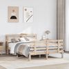 Einzelbett, bettgestell Design mit Kopfteil ohne Matratze 120x200 cm d2716e Bild 2
