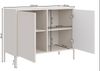 Selsey 'Velveto' – Sideboard 2-türig, Kaschmir, 100 cm Bild 5