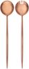 Salatbesteck Provence, kupfer, Edelstahl, Matt, 29 cm Bild 2