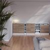 Küchenschrank für Dachschrägen R-Line Sonoma 210 cm 5er Set Schrankkorpuss 60 cm Tiefe Vicco Bild 4
