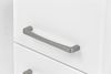 Midischrank >Stockholm< in Matt Weiß - 30x130x35 (BxHxT) Bild 5