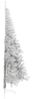 vidaXL Künstlicher Weihnachtsbaum mit Ständer Silber 210 cm PET 344698 Bild 4