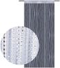 Fadenvorhang Lurex- Optik Fadengardine mit Stangendurchzug Türvorhang, attraktiv und modern in vielen verschiedenen Ausführungen erhältlich Silber 300x250cm Bild 3