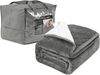 Woltu Gewichtsdecke, Bezug: Flanell Sherpa, Therapiedecke, Schwere Decke aus Flanell Sherpa Bild 4