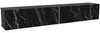 Vente-unique - DINOMA TV unit Holz, Platte Schwarz - B 31,7 cm x H 30 cm x L 181,8 cm Bild 3