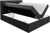 Boxspringbett Felipe, Blau, 160x200 cm Bild 3