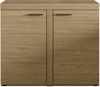 AX LIVING Schmal Kommode Spacoro 2T – Eleganz für Ihr Zuhause, Geölte Eiche Bild 4