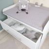 roba Wickelkommode 'Maren' - abnehmbarer Aufsatz - 3 Schubladen - Wickelhöhe 90 cm - Weiß Bild 4