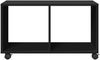vidaXL Rollschrank Schwarz 72x33x42,5 cm Holzwerkstoff 853138 Bild 5