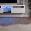 blumfeldt Lowboard Elgin Lowboard Fernsehschrank 150 x 30 x 40 cm, LED (Set), Fernsehschrank weiß TV-Schrank 3 Schubladen 150 x 30 x 40 cm (BxHxT) Bild 2