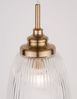 Nova Luce 9738212 MOND Pendelleuchte 1-flammig Gold Transparent E14 Bild 4