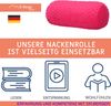 Dr. Berger Nackenrolle Minky Fuchsiapink 40 x 16 cm Bild 3