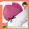 Dr. Berger Nackenrolle Minky Fuchsiapink 40 x 16 cm Bild 5