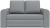 vidaXL Schlafsofa 60cm Hellgrau Stoff 4106673 Bild 5
