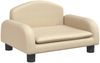 vidaXL Hundebett Creme 50x40x30 cm Stoff 171970 Bild 2