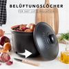 RÖMERTOPF Römertopf Frische-Topf MAXI - Zwiebeln Aufbewahrung 2,8 Liter Schwarz Bild 4