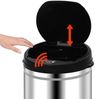 vidaXL Automatischer Sensor-Mülleimer 40 L Edelstahl 322693 Bild 5