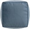 Icon Amara Hocker, Hellblau, Flauschiger Samt Stoff, Samt Sitzsack, Sitzpuff Hocker mit Füllung, Fußhocker für das Wohnzimmer, Deko Wohnzimmer Bild 3