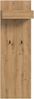 Garderobenpaneel >Drive< in artisan oak - 160x50x6cm (BxHxT) Bild 2