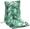 vidaXL Niedriglehner-Auflagen 6 Stk. Blattmuster Oxford-Gewebe 377709 Bild 5