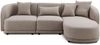 Ecksofa 260x165x72 beige JONAH Bild 4