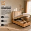 Best for Home Boxspringbett Trinity K-10 mit Bettkasten & 7 cm Topper, Einzelbett H3 (70x200 80x200 90x200 100x200 cm), Verschiedene Liefermöglichkeiten, TOP Preis-Leistungs-Verhältnis Bild 2