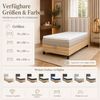 Best for Home Boxspringbett Trinity K-10 mit Bettkasten & 7 cm Topper, Einzelbett H3 (70x200 80x200 90x200 100x200 cm), Verschiedene Liefermöglichkeiten, TOP Preis-Leistungs-Verhältnis Bild 3