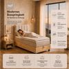 Best for Home Boxspringbett Trinity K-10 mit Bettkasten & 7 cm Topper, Einzelbett H3 (70x200 80x200 90x200 100x200 cm), Verschiedene Liefermöglichkeiten, TOP Preis-Leistungs-Verhältnis Bild 4