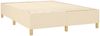 vidaXL Boxspringbett mit Matratze & LED Stoff Creme 140x200 cm, Härtegrad: H2 [3138722] Bild 5