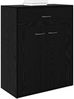 vidaXL Sideboard Schwarz Eichen-Optik 60 x 30 x 75 cm Holzwerkstoff 862448 Bild 3