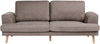 Sofa Set 4-Sitzer KILDAL Stoff Braun Bild 4