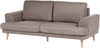 Sofa Set 4-Sitzer KILDAL Stoff Braun Bild 5