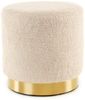 Hocker Gipsy 425 Elfenbein / Gold Bild 4