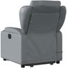 vidaXL Massagesessel mit Aufstehhilfe Elektrisch Grau Kunstleder 3204568 Bild 5