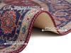 Vintage Teppich Anthea - plum-rot - 160 cm Durchmesser Bild 2