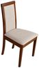 MOEBLO Stuhl TORMO 4 (Esszimmerstuhl Polsterstühle, Holzstühle, Esszimmerstühle Nuss + Beige (Neve 13) Massivholz, 6 St), (BxHxT): 46 x 97 x 41 cm Bild 3