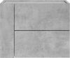 vidaXL Wand-Nachttische 2 Stk. Betongrau 45x30x35 cm 848332 Bild 4