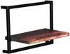 Wandregal-Set 7-teilig Riverboat 120 x 25 x 75 cm Altholz Bild 5