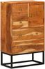 vidaXL Schubladenkommode Natur 55 x 30 x 90 cm Massivholz Akazie 4104616 Bild 3