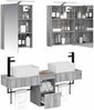 vidaXL Badezimmerschrank-Set 5 pcs Grau Sonoma 50 x 14,5 x 70 cm 3406316 Bild 3
