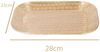 Marrakesch Orient & Mediterran Interior Dekotablett Tablett Kerzentablett Skandinavisch Janshir Gold 28cm Eckig, Handarbeit Bild 2