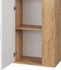 Hängeschrank Berno Goldkraft Eiche/Weiß 50.1 x 78.4 cm mit 2 Fächern Vicco Bild 5