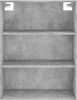 vidaXL Highboard Betongrau 69,5x34x180 cm Holzwerkstoff 3189489 Bild 5