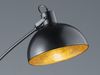 R46041032 Stehleuchte RECIFE Stehlampe ca. 155 cm schwarz / goldfarbig max. 60W Bild 5
