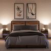 vidaXL Wand-Nachttische mit LED-Leuchten 2 Stk. Räuchereiche 3307970 Bild 3